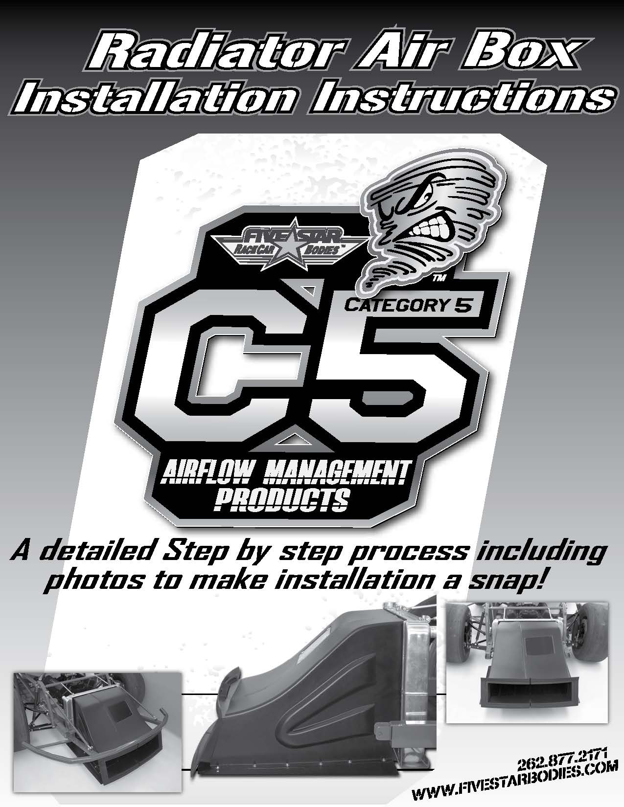 C5 Plastic Radiator Box Instructions