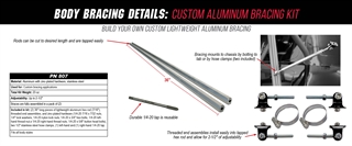 Aluminum Custom Tubing Kit Details